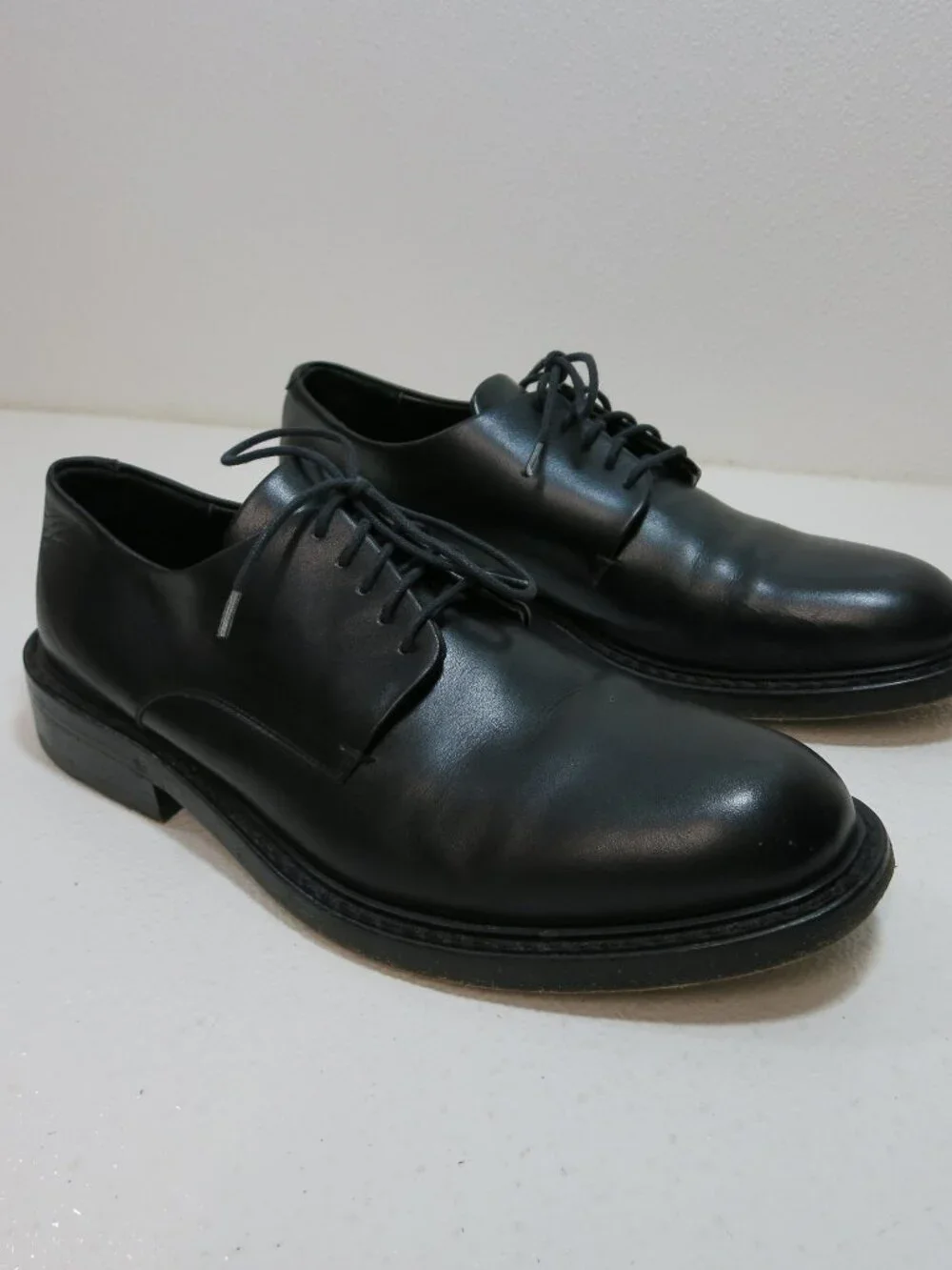 Calvin Klein Leather Dress Shoes Estate Footwear Shoe Zapatos Kutsu Oxfords 8 41